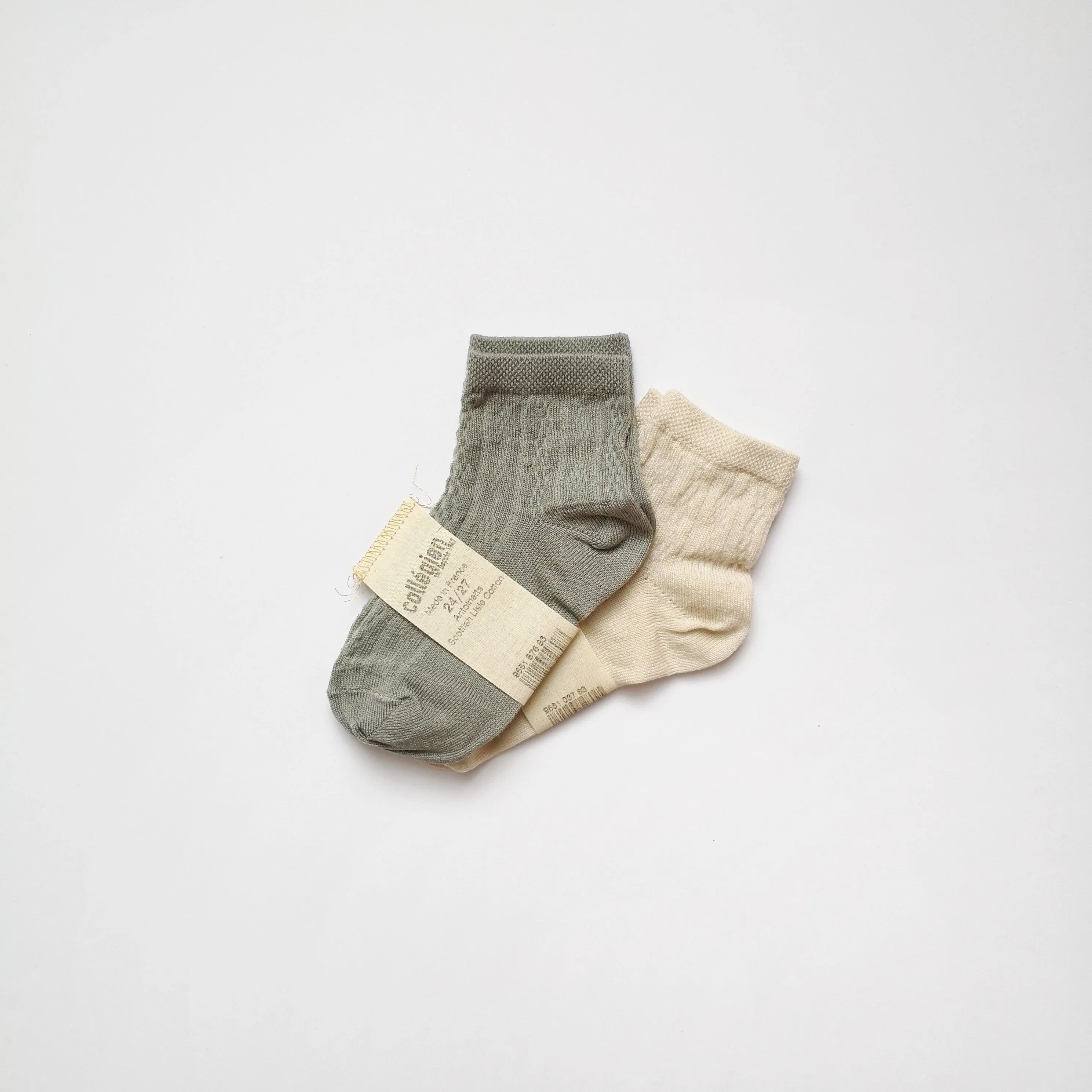 [30%OFF]Antoinette - Short openwork cotton lisle socks