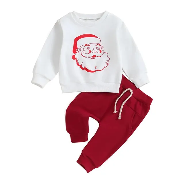 Baby/Toddler (to 3T) Christmas Loungewear Santa Tree Gingerbread