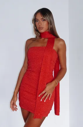 Be Somebody Mini Dress Red