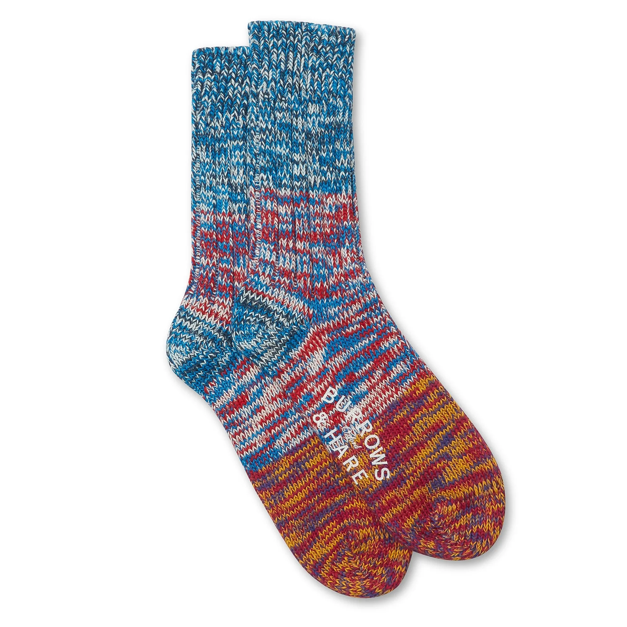 Burrows & Hare Marley Sock - Turquoise