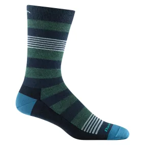 Darn Tough Vermont Men's Oxford Crew Lightweight Lifestyle Sock - Eclipse