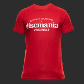 Discmania New Originals Tee (Red)