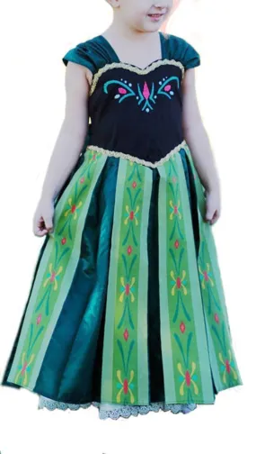 Disney Animated Frozen Anna and Elsa Costume