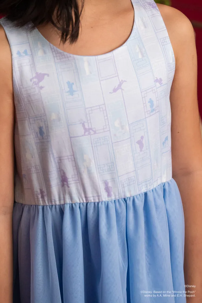 Disney100 Willow Dress - Sky Blue Doors (12M left!)