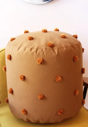 Dot Tufted Pouf