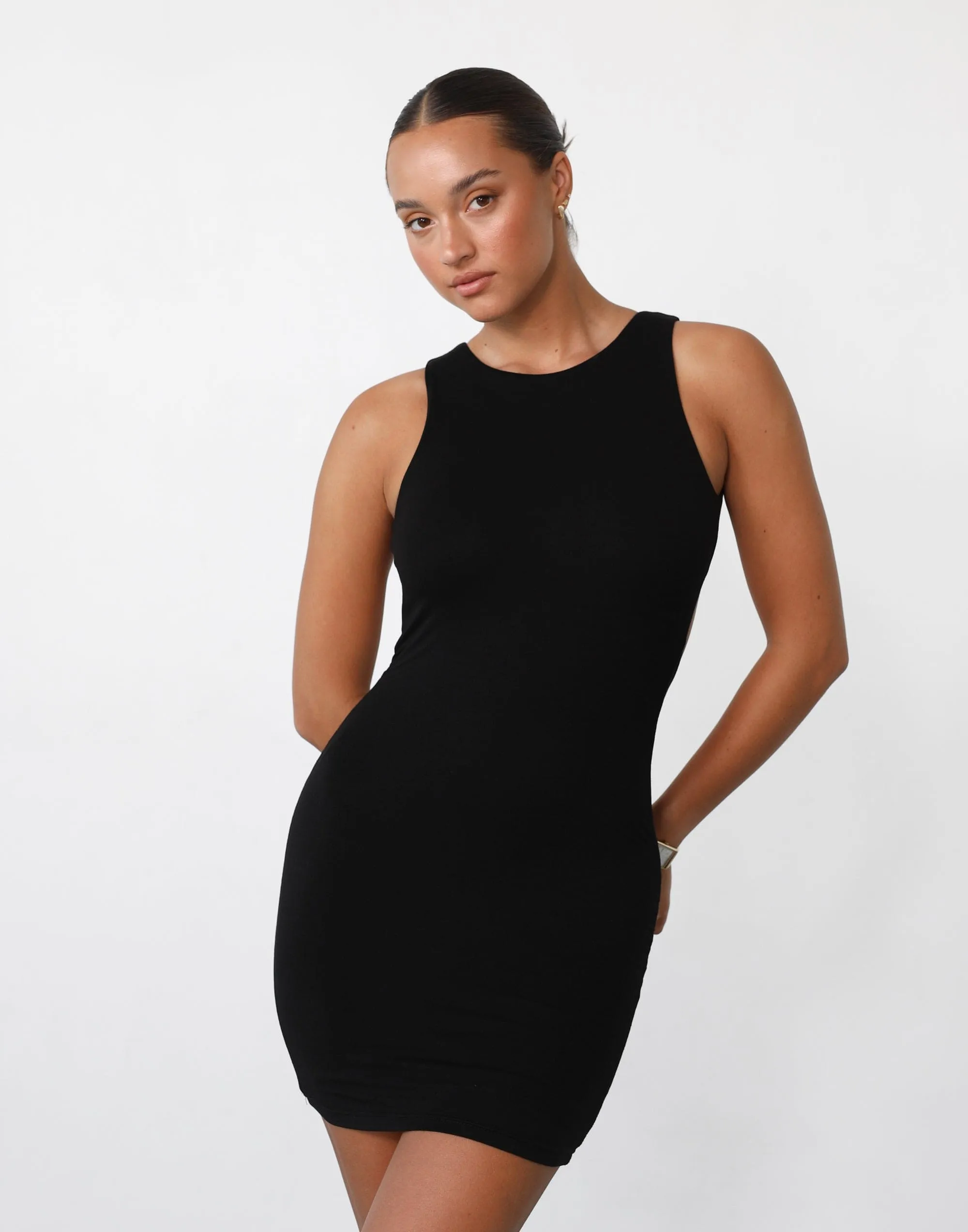 Forget It Mini Dress (Black)