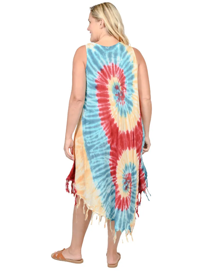 Fringe bottom umbrella dresses