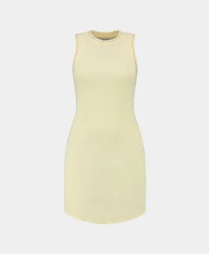 Icing Yellow Erib Tank Dress