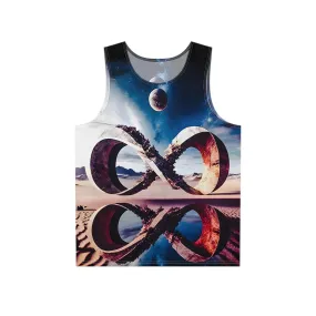 Infinite Possibilities Sublimation Tank Top Sublimation Print All-Over (AOP) Design Tank Top - Stylish Comfort for Festival, Gym, and Streetwear