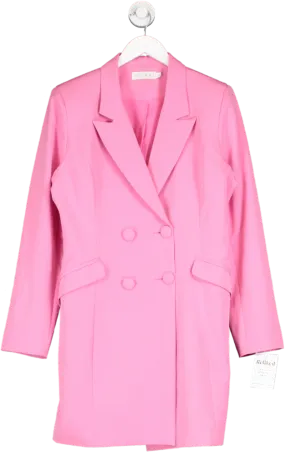 Meshki Pink Blazer Dress UK XL