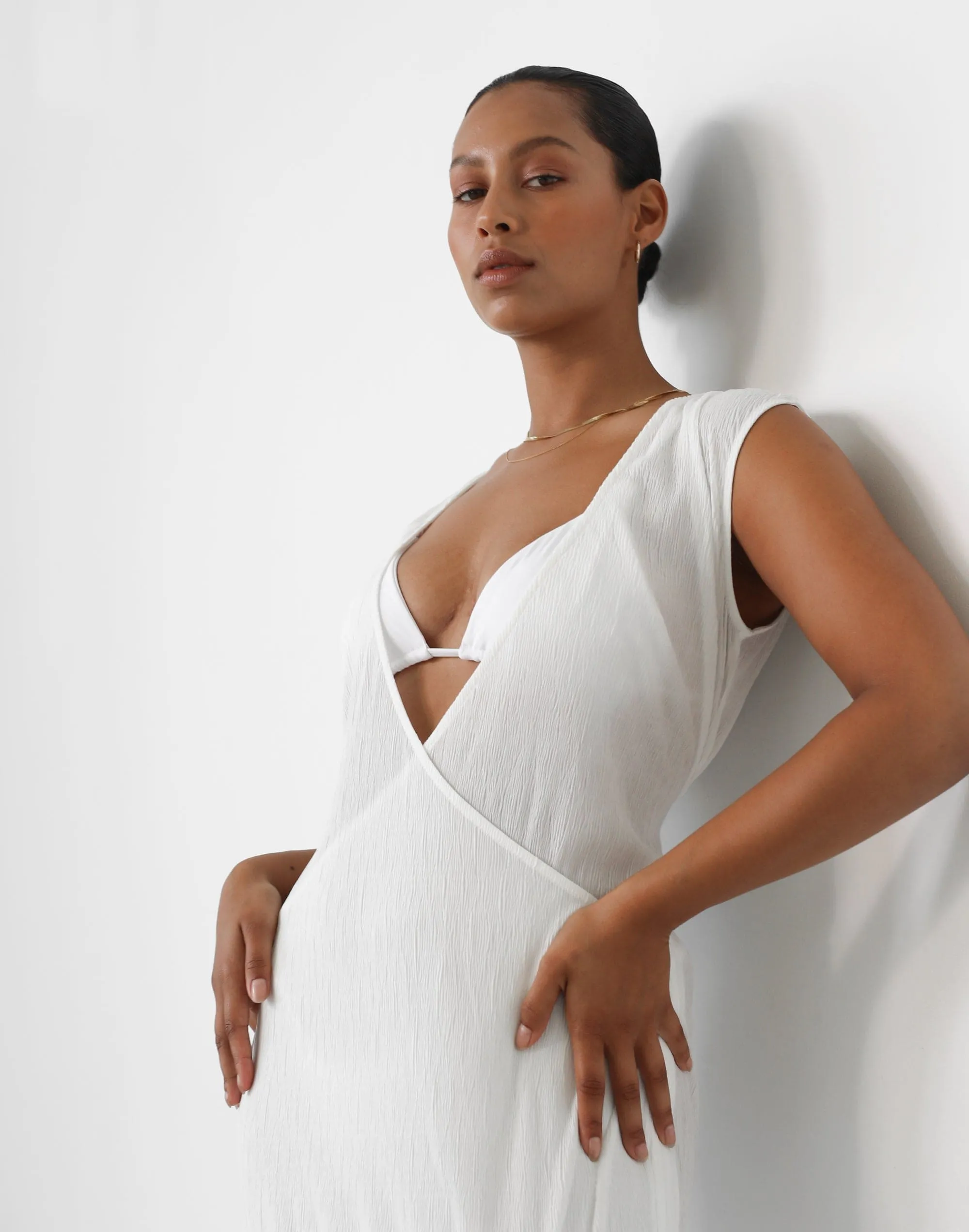 Nakuru Maxi Dress (White)