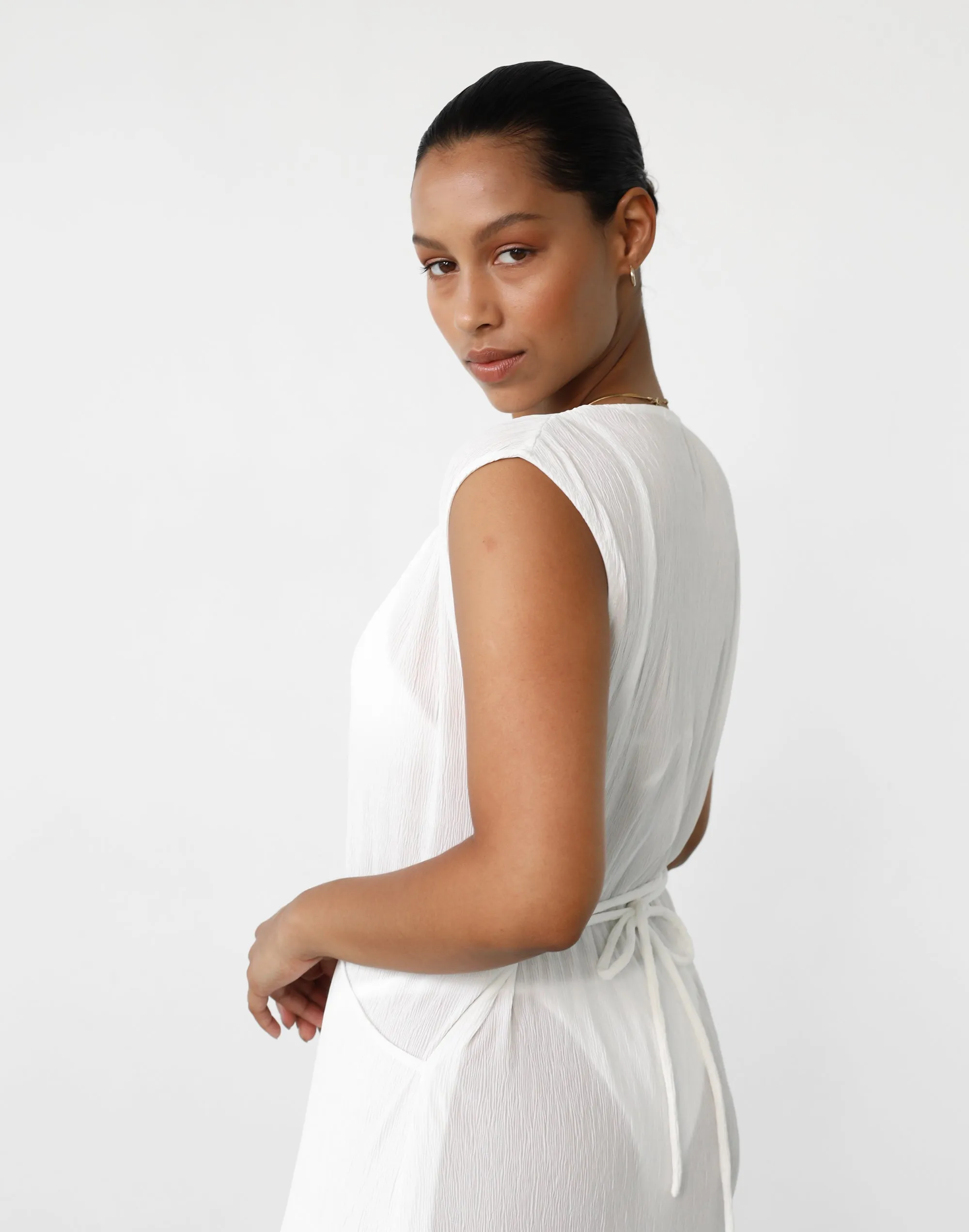 Nakuru Maxi Dress (White)