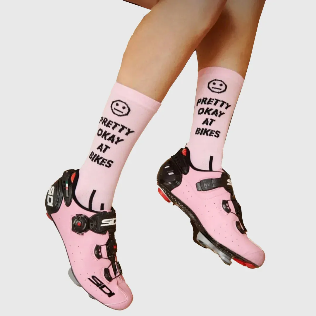 Ostroy Pretty Okay at Bikes Socks