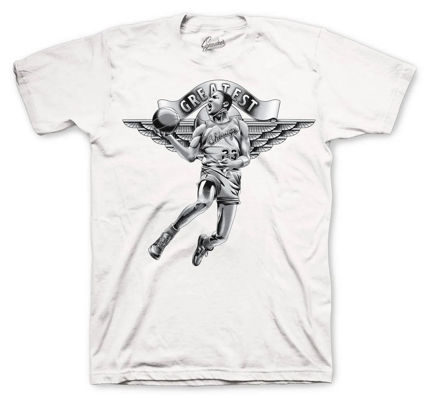 Retro 1 Neutral Grey Greatest Shirt