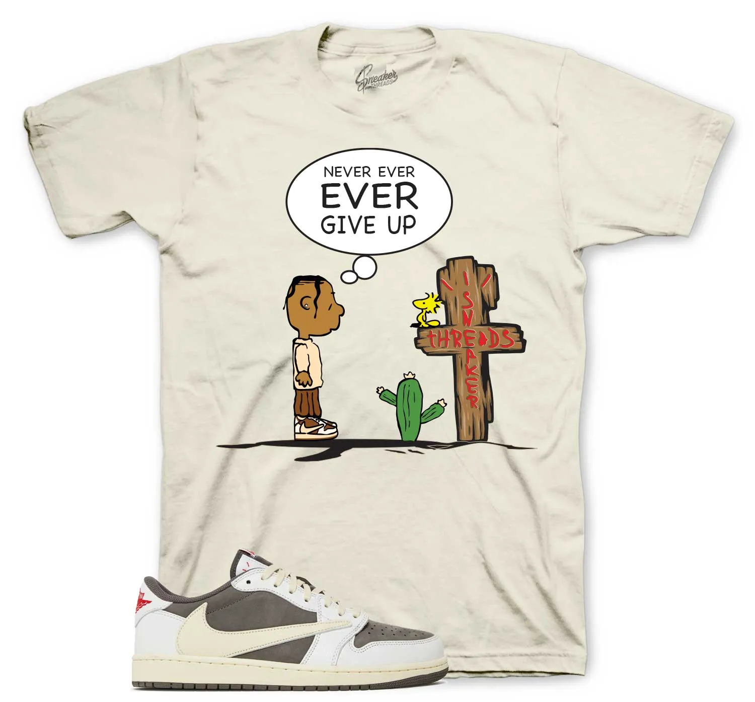 Retro 1 Reverse Mocha Never Ever Shirt