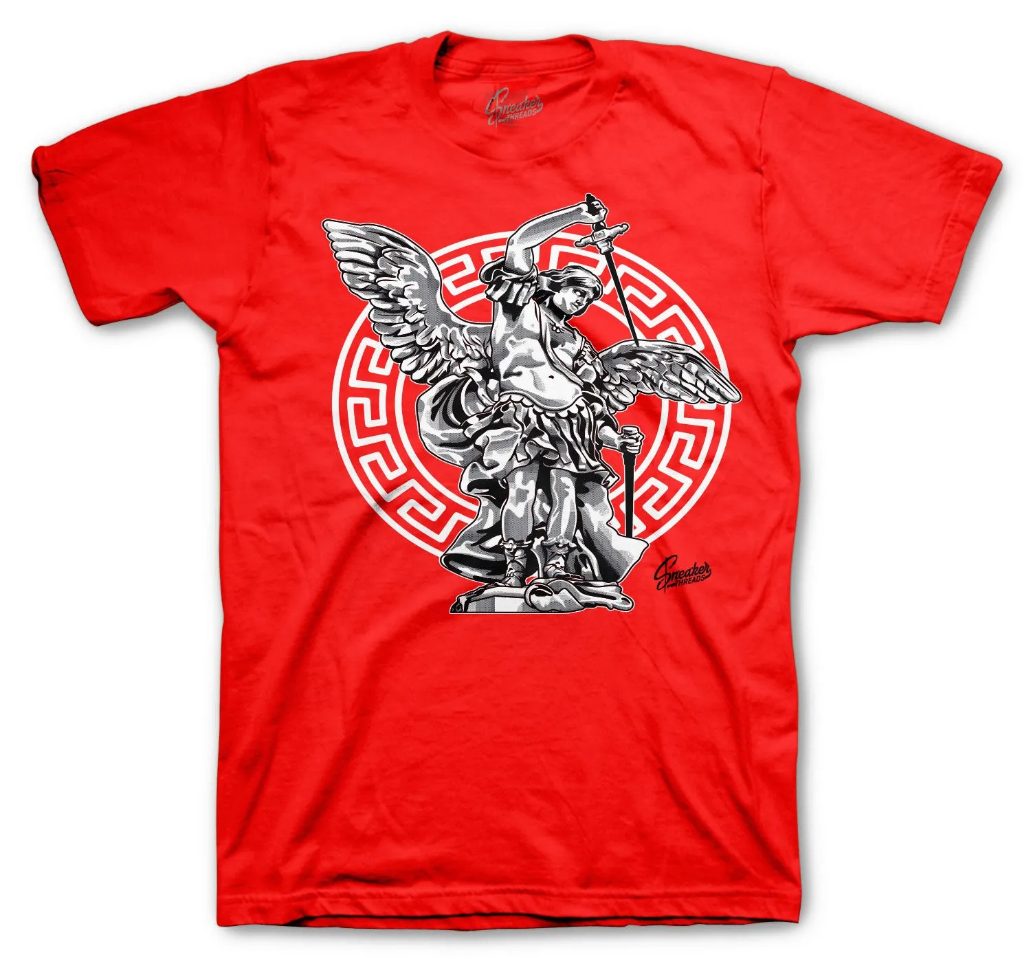 Retro 1 Satin Snake Saint Michael Shirt