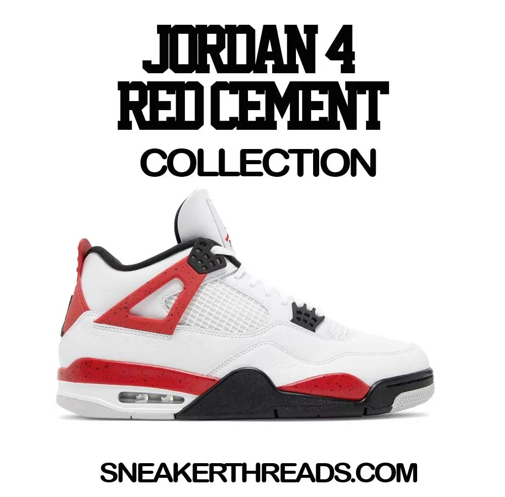 Retro 4 Red Cement Bandemic Shirt