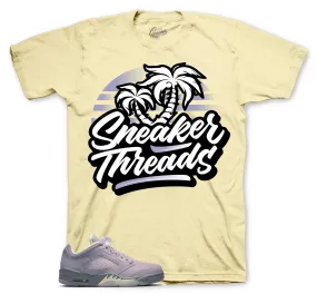 Retro 5 Indigo Haze Shirt - ST Palms - Alabaster