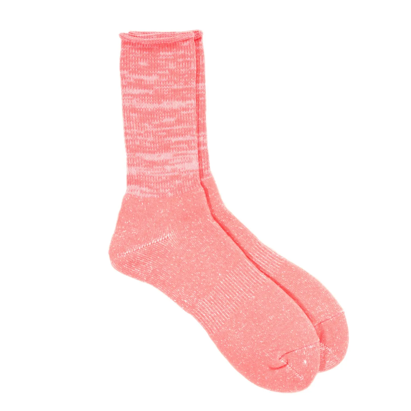 ROTOTO WASHI PILE SOCKS FLAMINGO