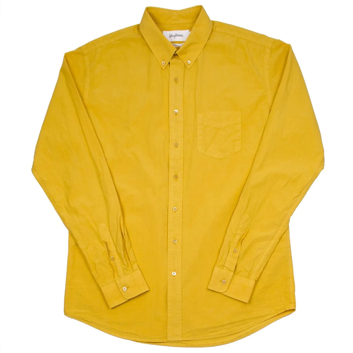 Schnayderman's - Leisure Shirt Poplin One - Amber Gold