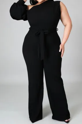 Sexy One Shoulder Jumpsuit