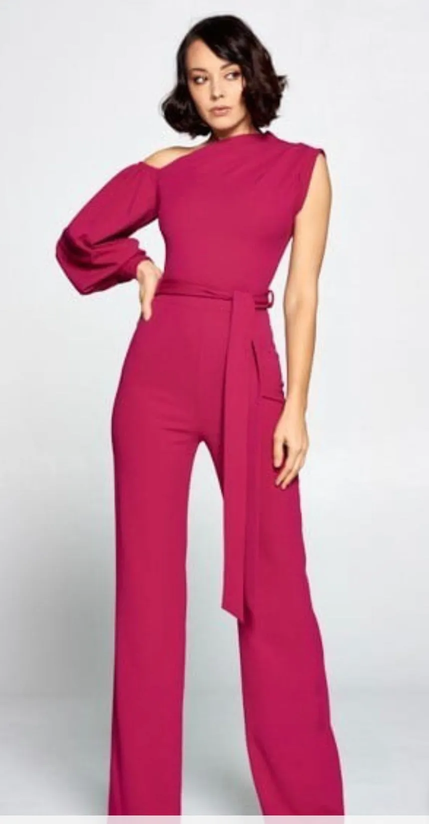 Sexy One Shoulder Jumpsuit