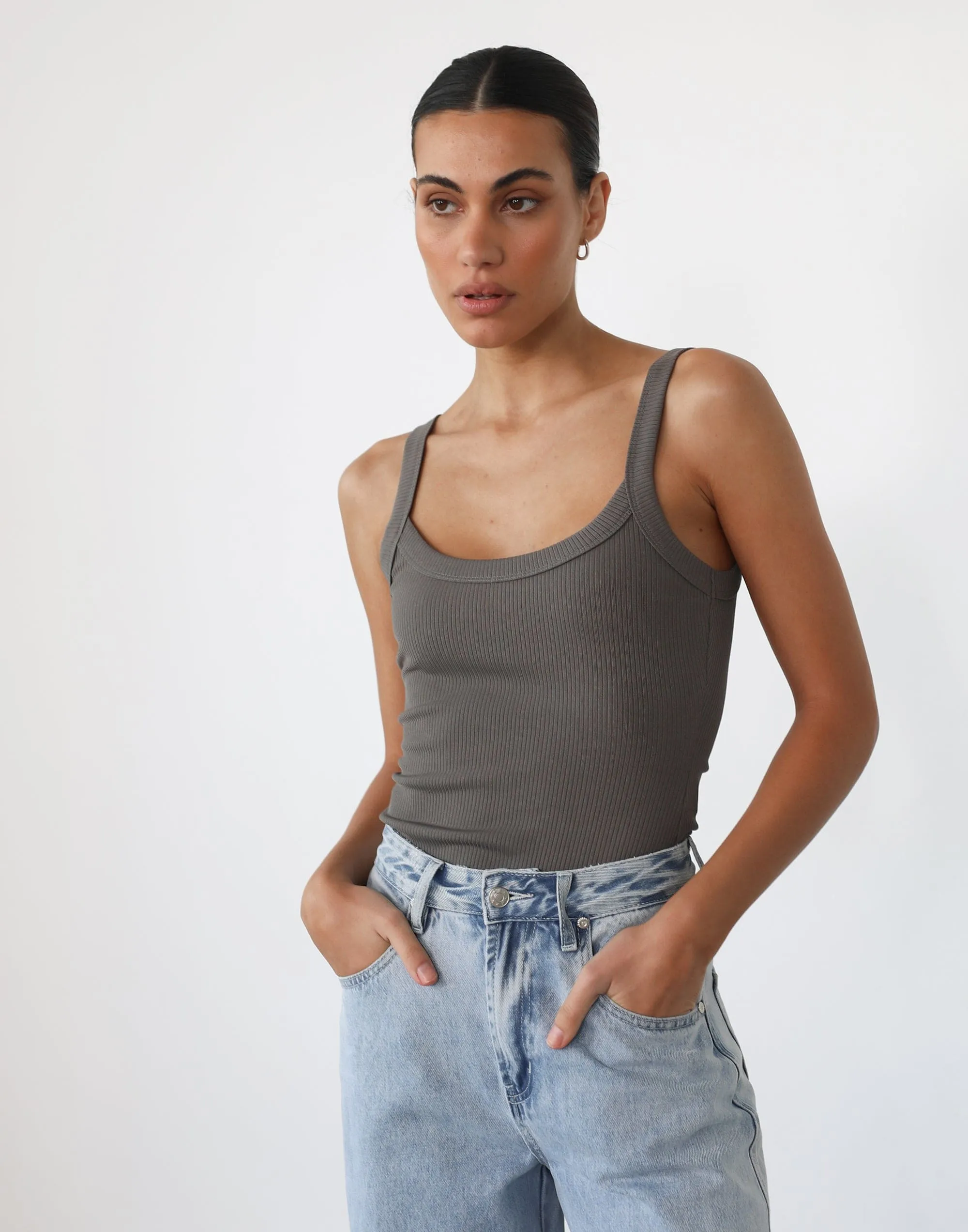 Skyler Tank Top (Slate)