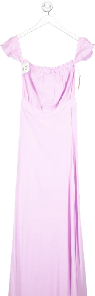 SOC FASHION Purple Flynn Skye Lilac Maxi Dress UK M