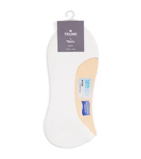 Tabio No-Show Socks: White