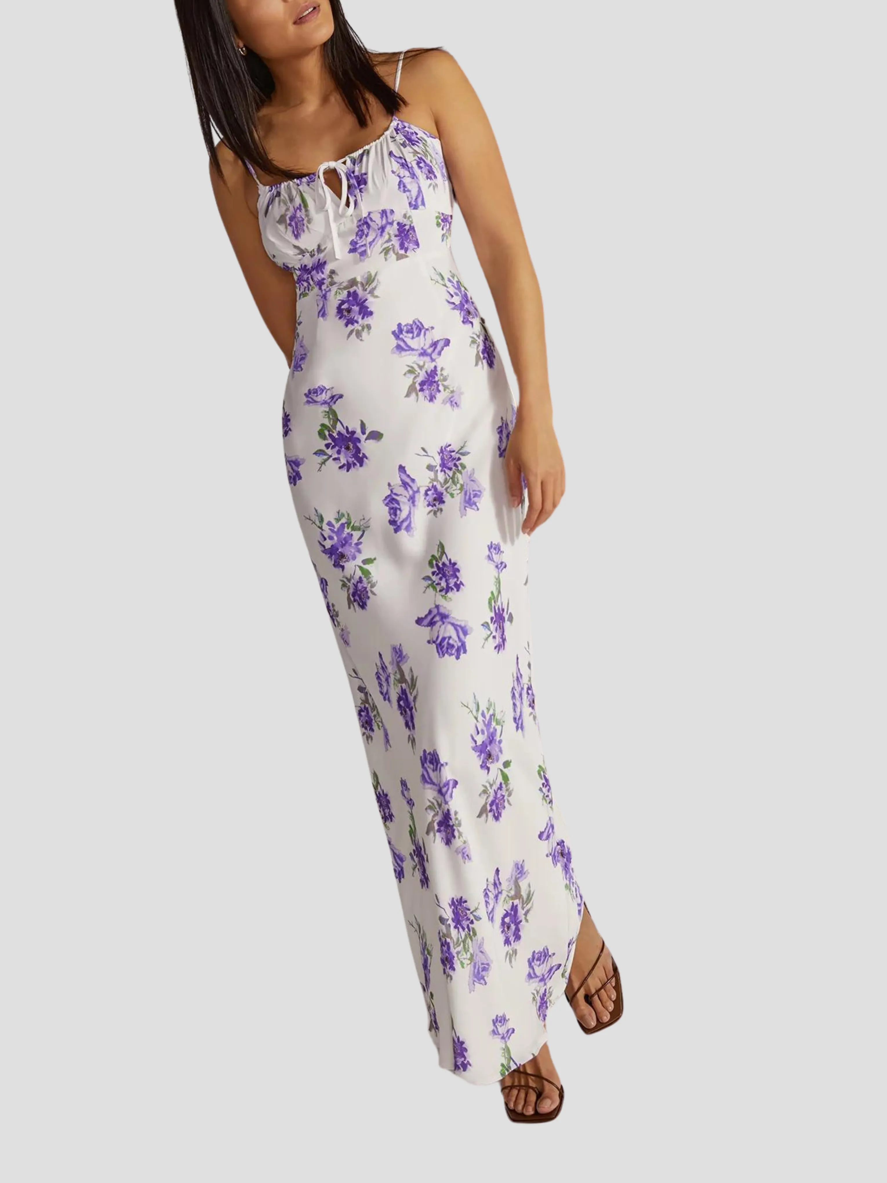 The One That Got Away Dress in Floral Lilac