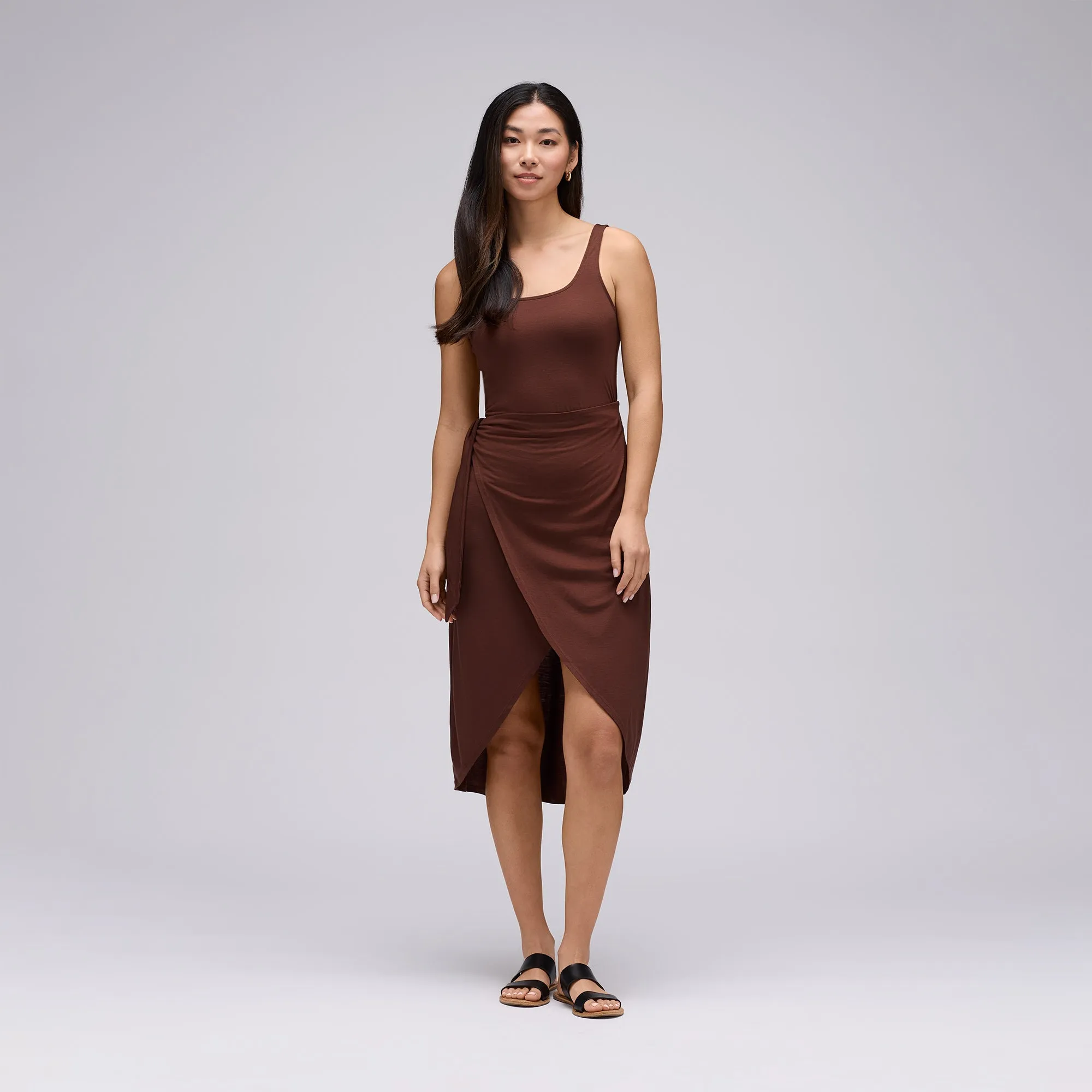 Women's Merino Tie Dress