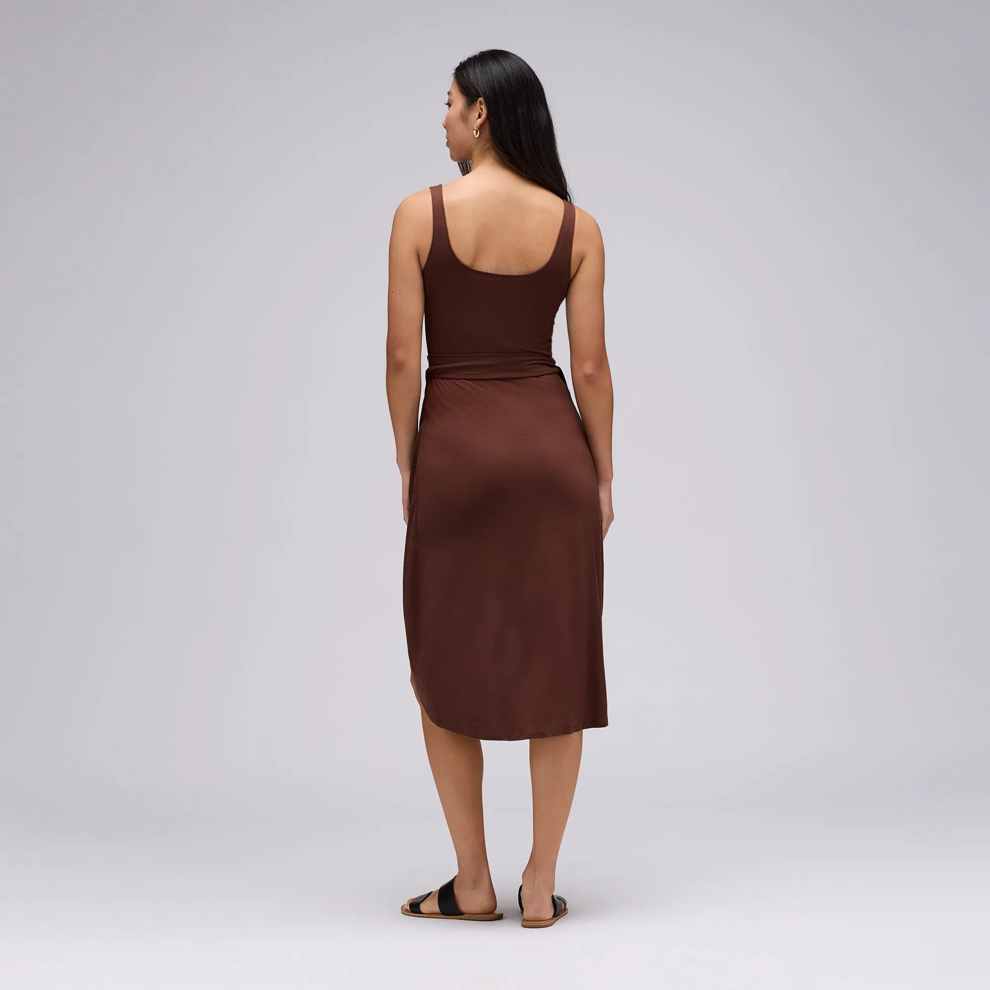 Women's Merino Tie Dress